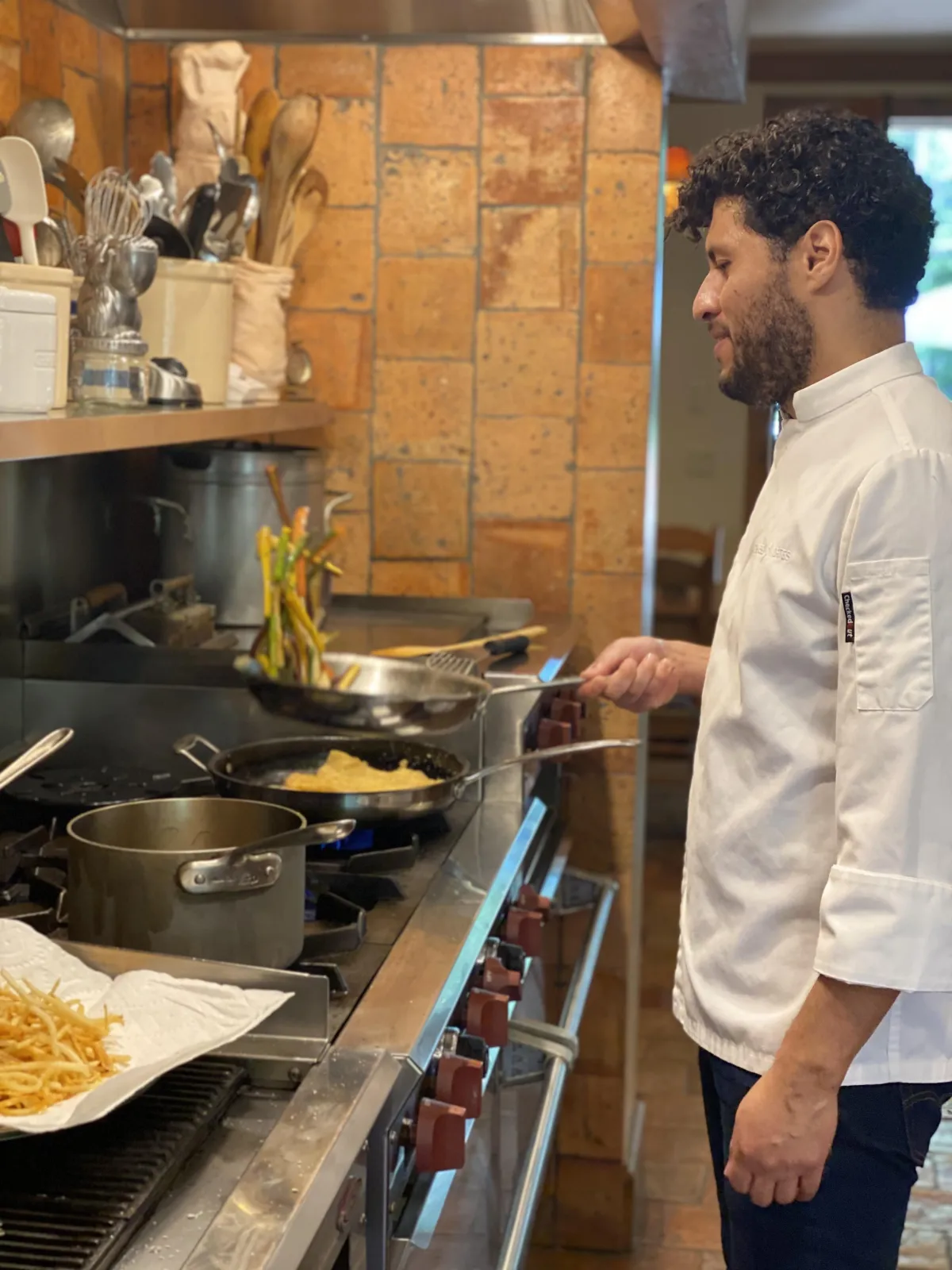 black and brown round fruits