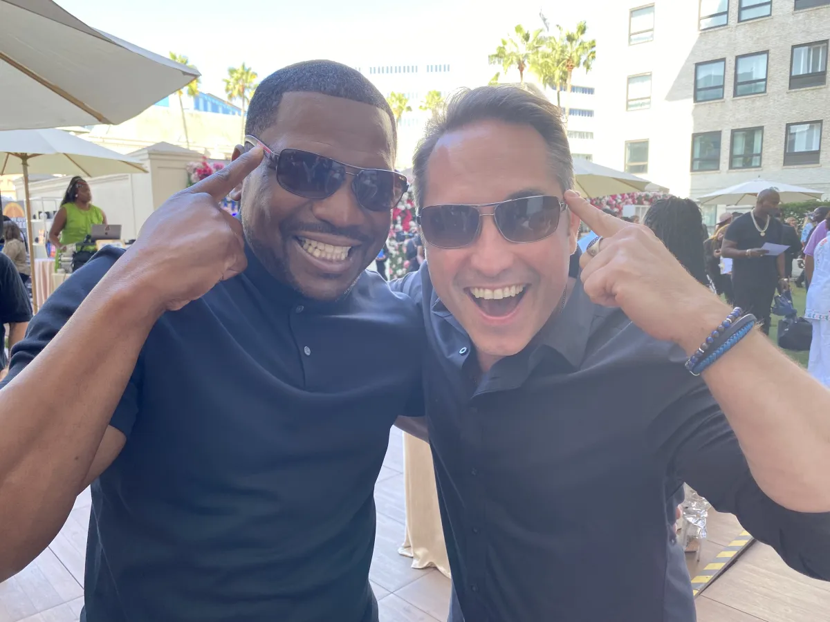 Rebel David and Mekhi Phifer