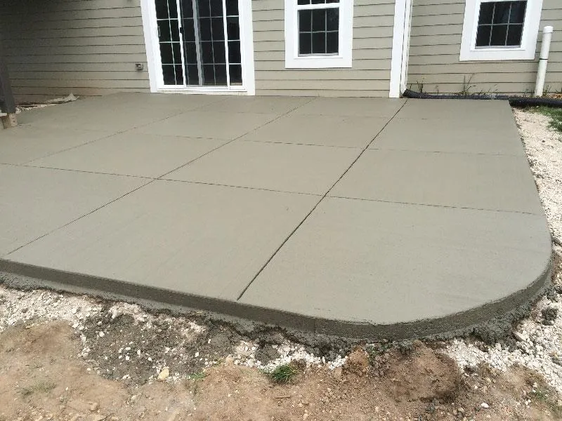 Akron Concrete builds and installs Driveway