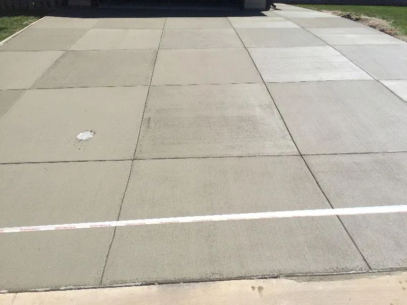 Akron Concrete builds and installs Patio