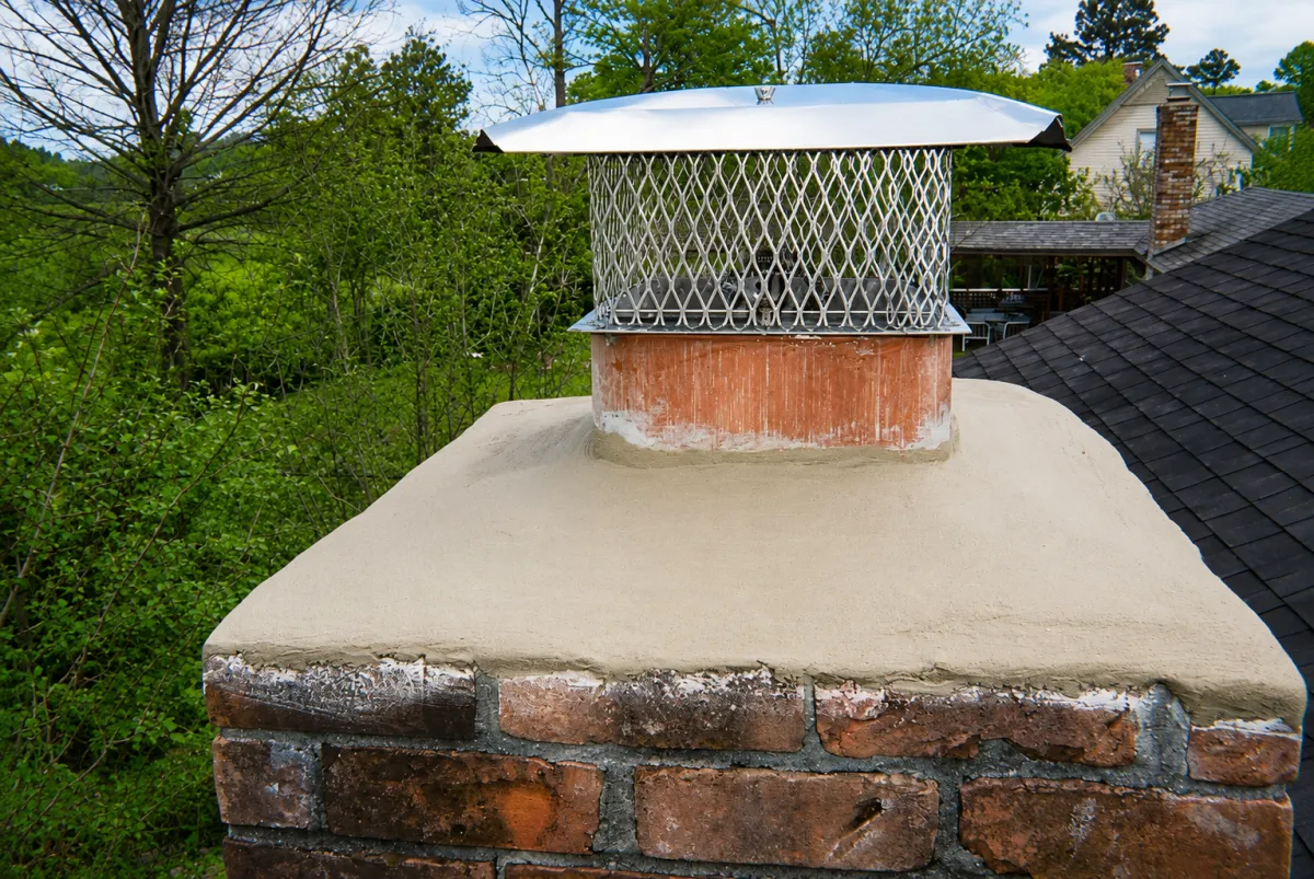 Chimney Cap Off in League City