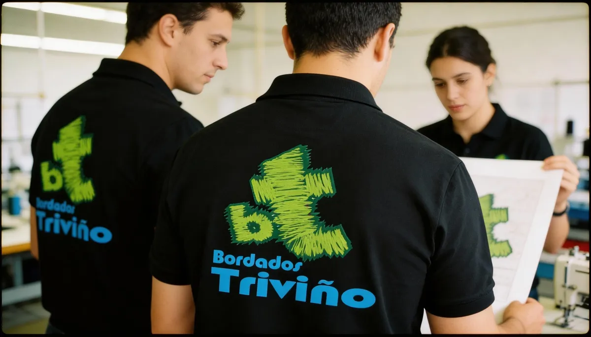 Poleras con estampado grande en espalda para equipos de empresa en Santiago