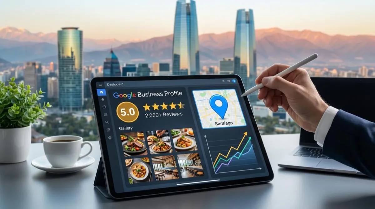 ficha de negocio google optimizada seo local chile