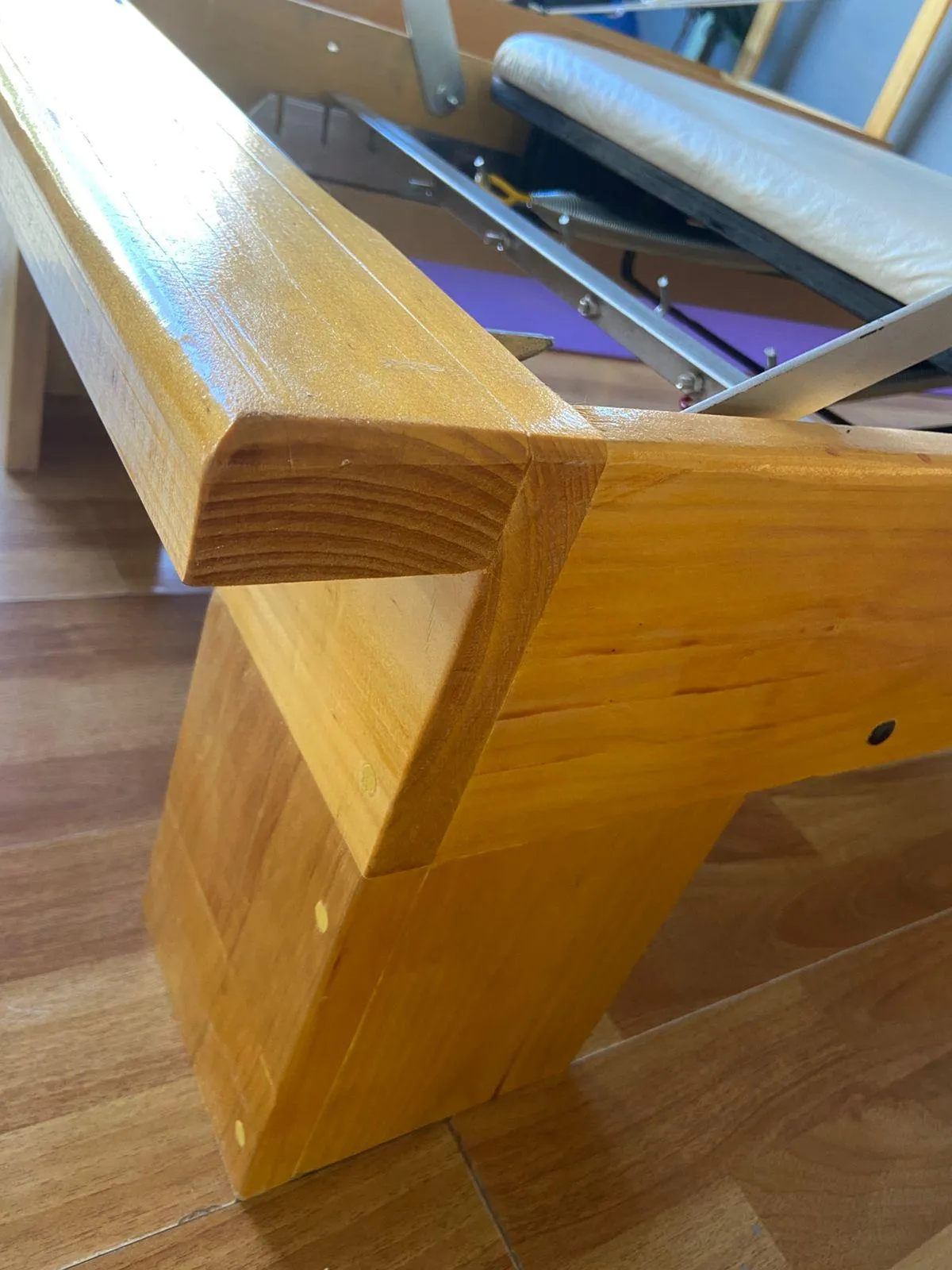 Detalle de terminaciones del reformer artesanal