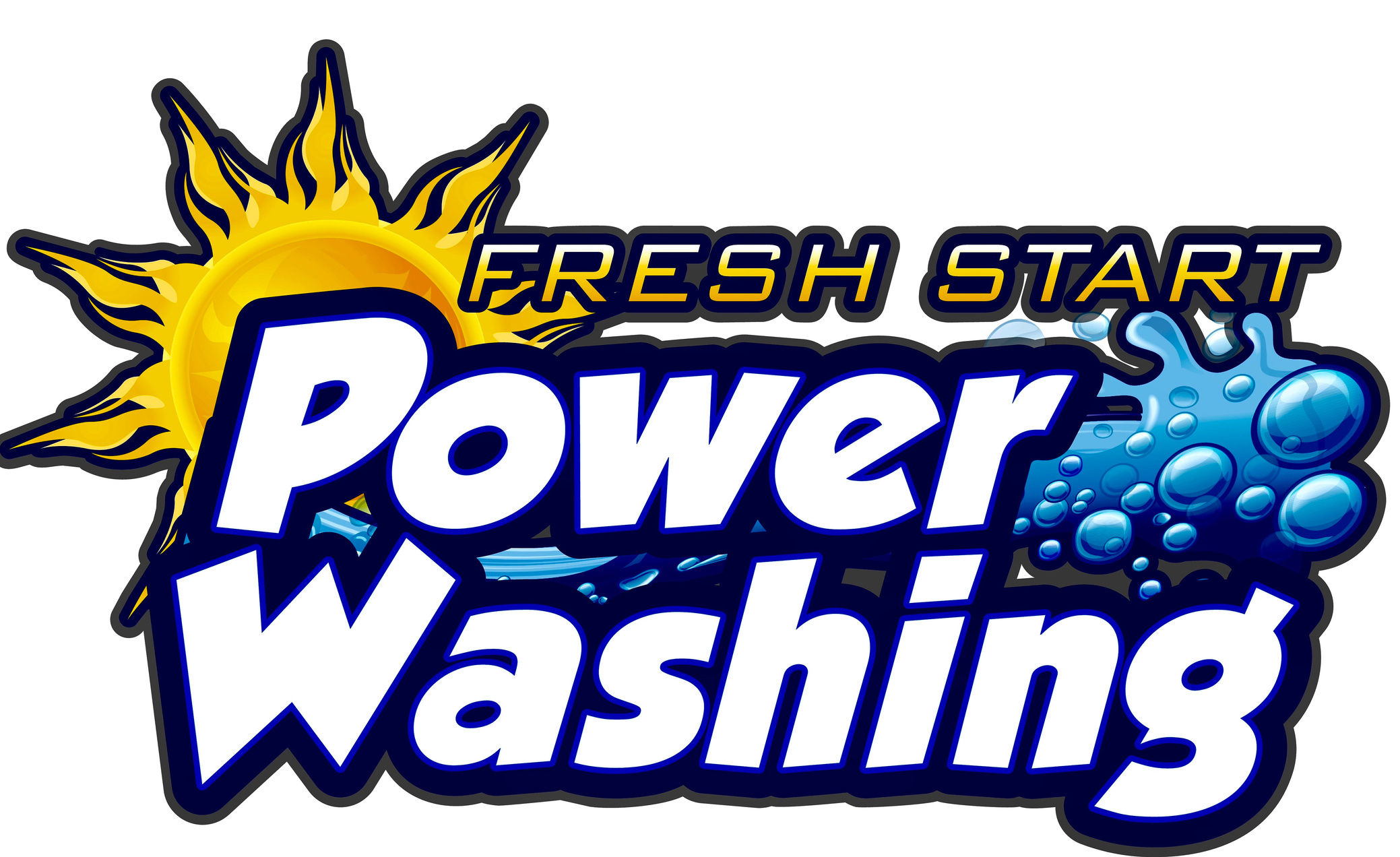Fresh Start Power Washing Logo