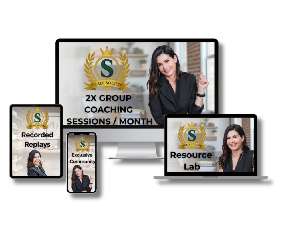 Scale Society Group Coaching Cohort by Michell Sierra