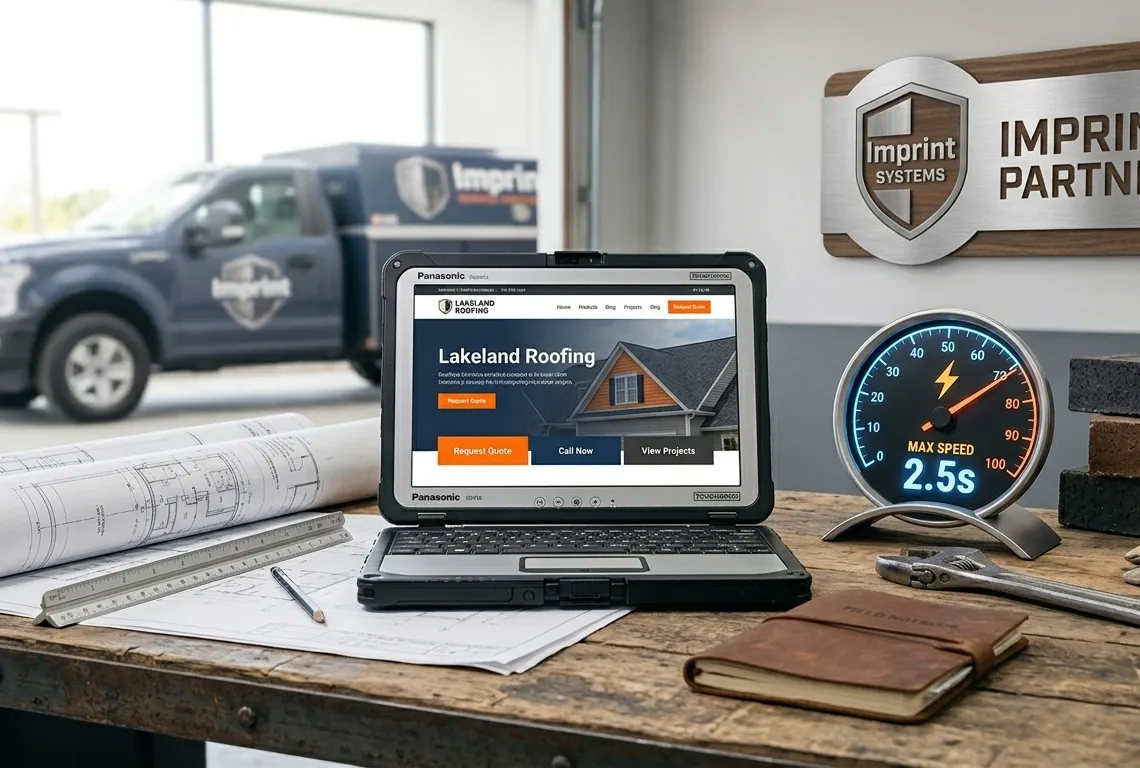 High speed contractor website design Mentor OH