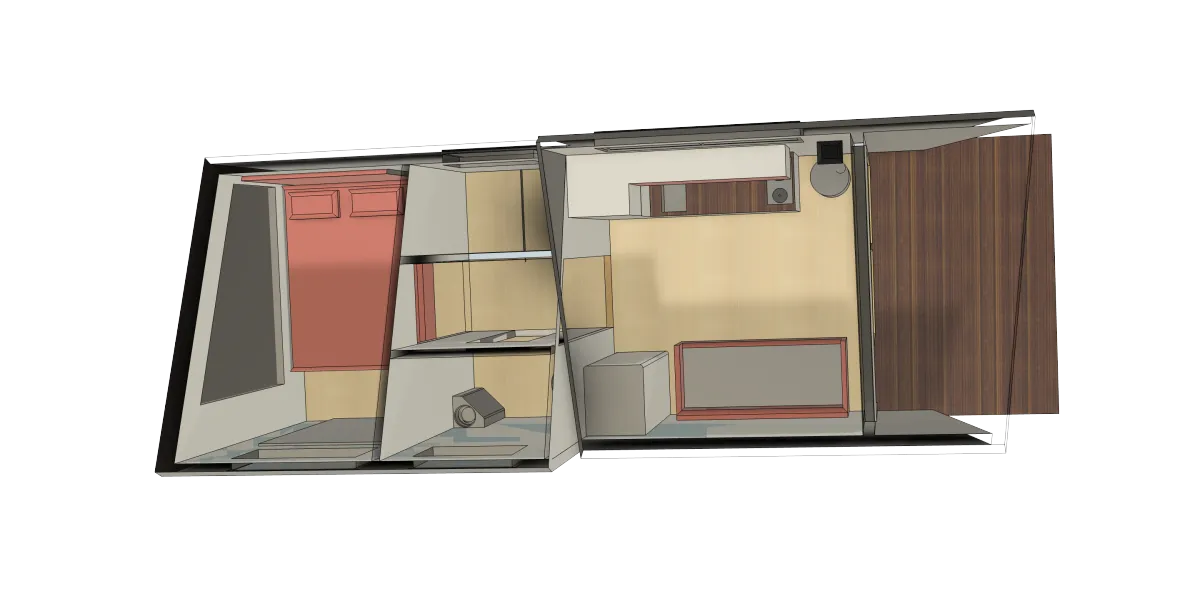 tiny home, Australia, floor plan, modern