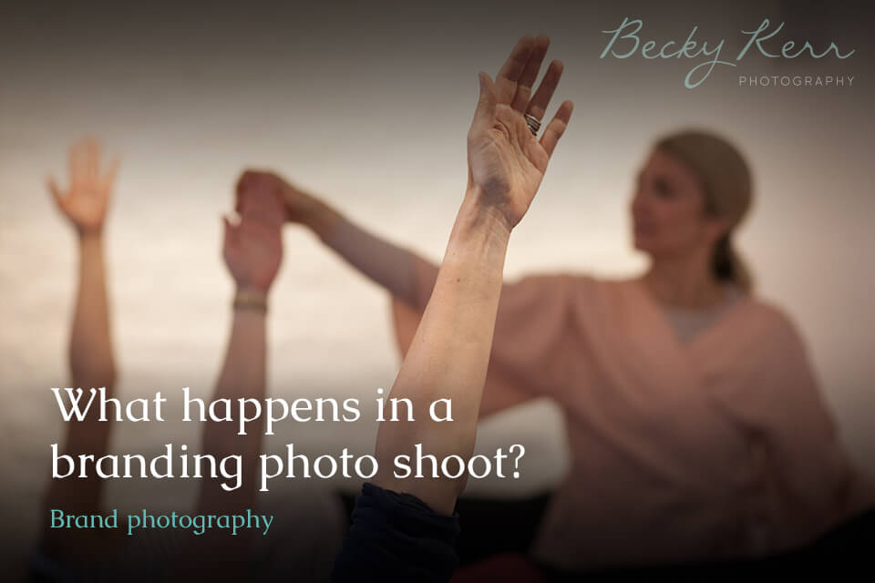 What happens in a branding photo shoot?