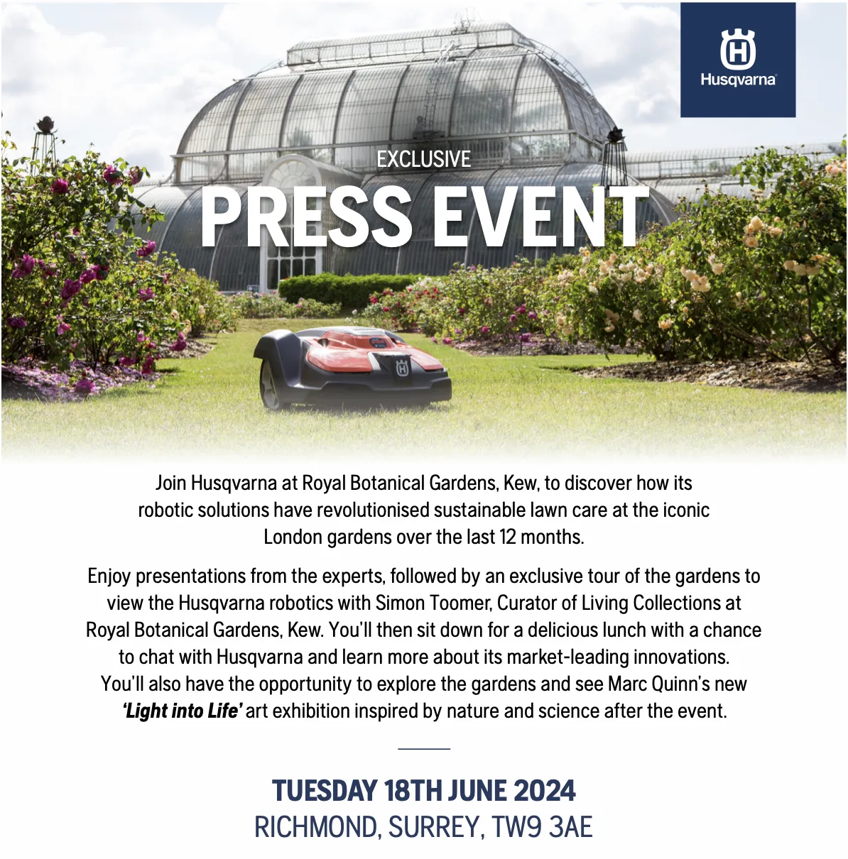 Marketing campaign photography for O Agency and Kew Gardens