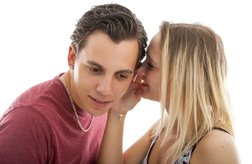 The whisper test