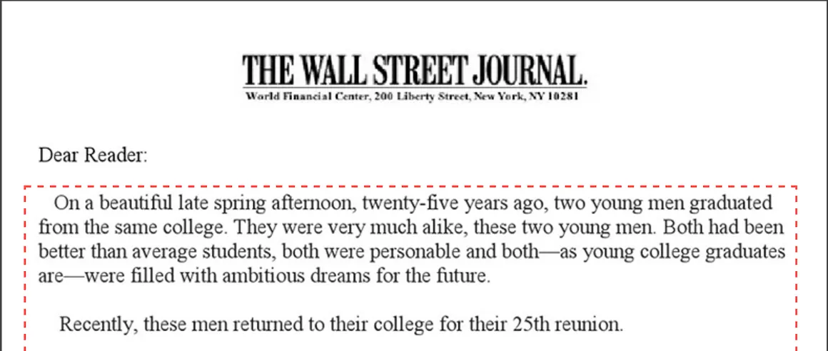 Sales Letter Sample 2