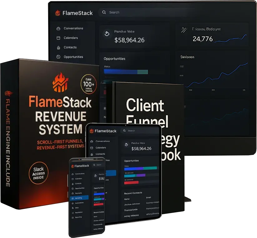 FlameStack Revenue System overview