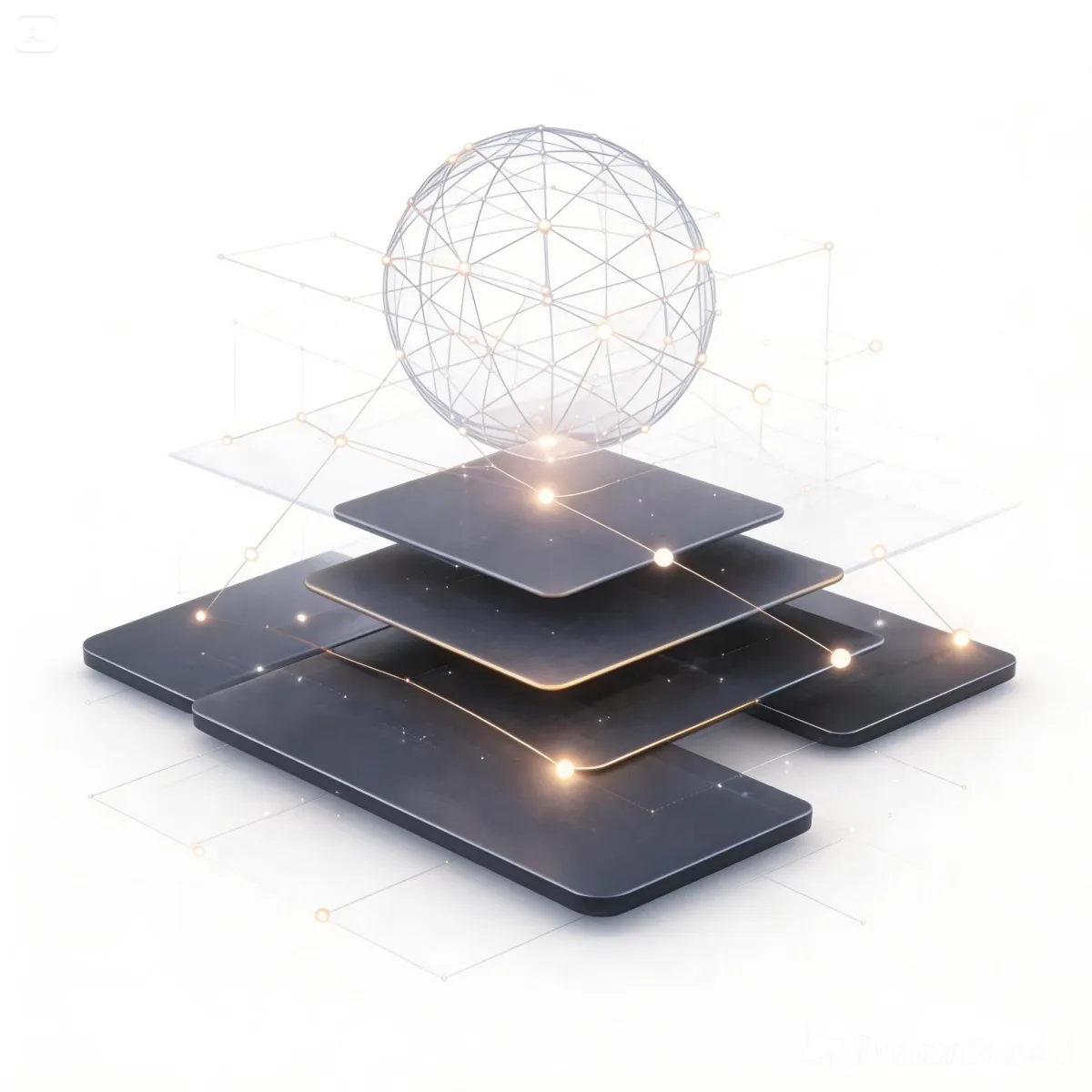 Revenue funnel with cash icons