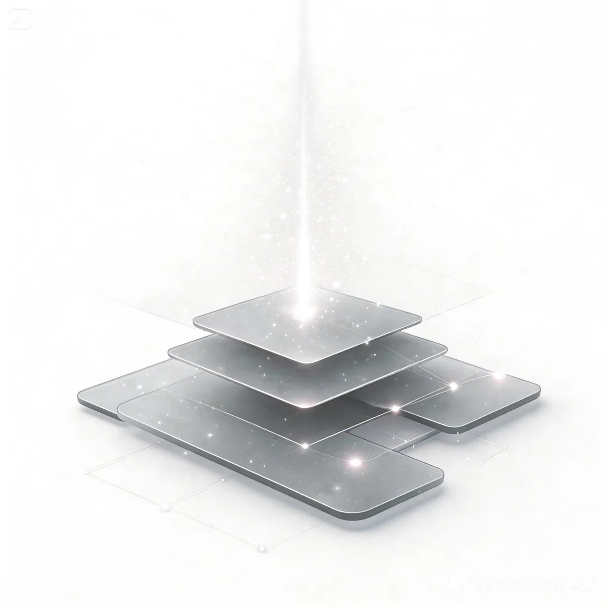 Revenue funnel with cash icons