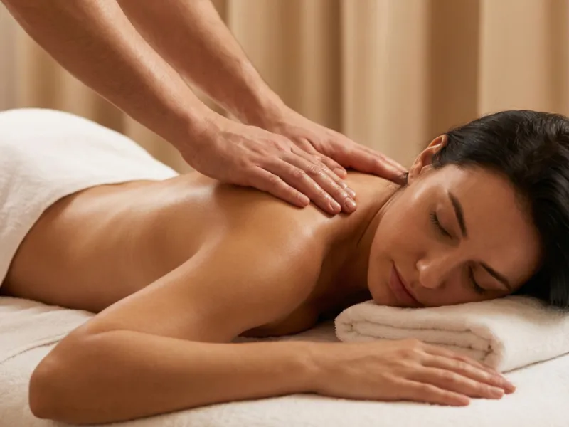Swedish relaxation massage in Houston with gentle full body massage techniques