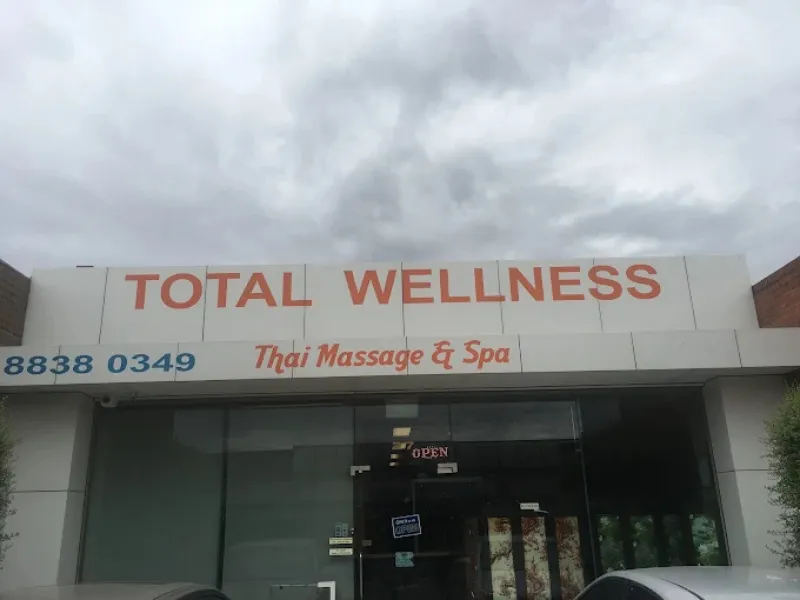 Total Wellness Thai Massage & Spa Mitcham clinic exterior on Enterprise Way