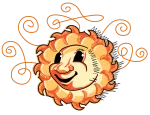 Caroline Summerfest smiley sun logo