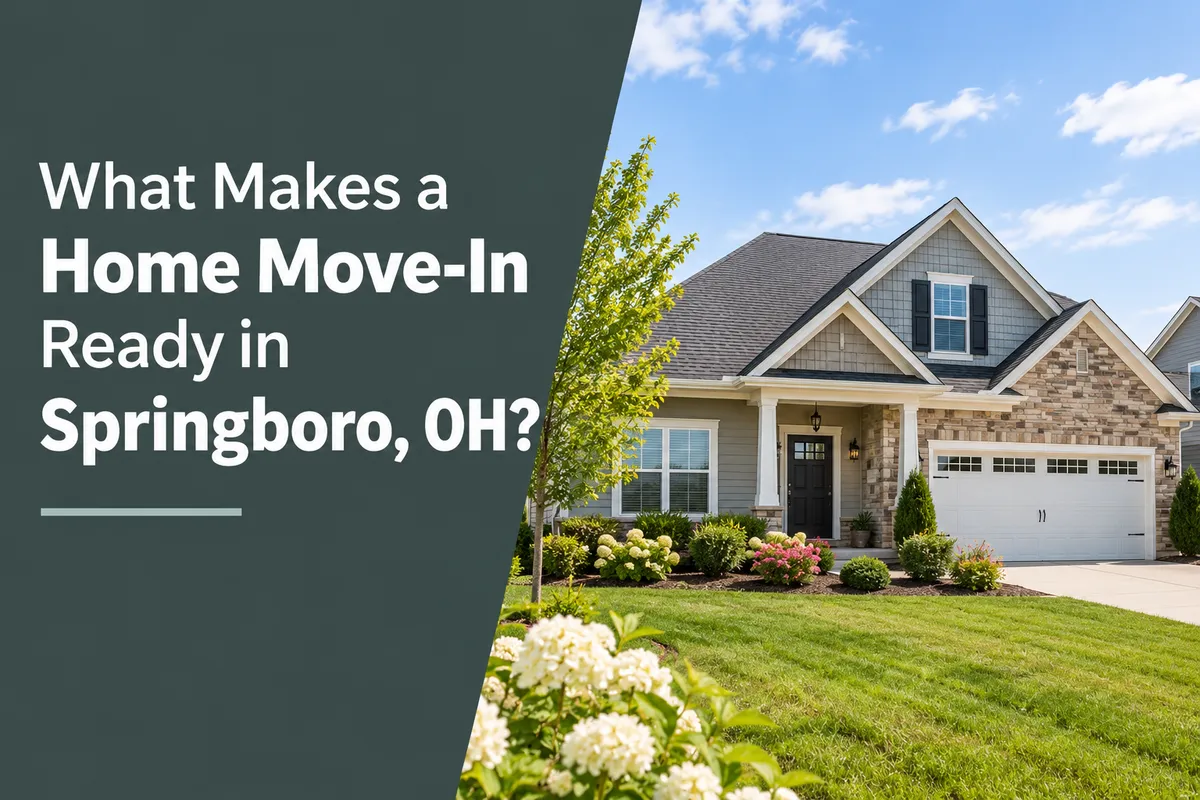 What Makes a Home Move-In Ready in Springboro, OH?