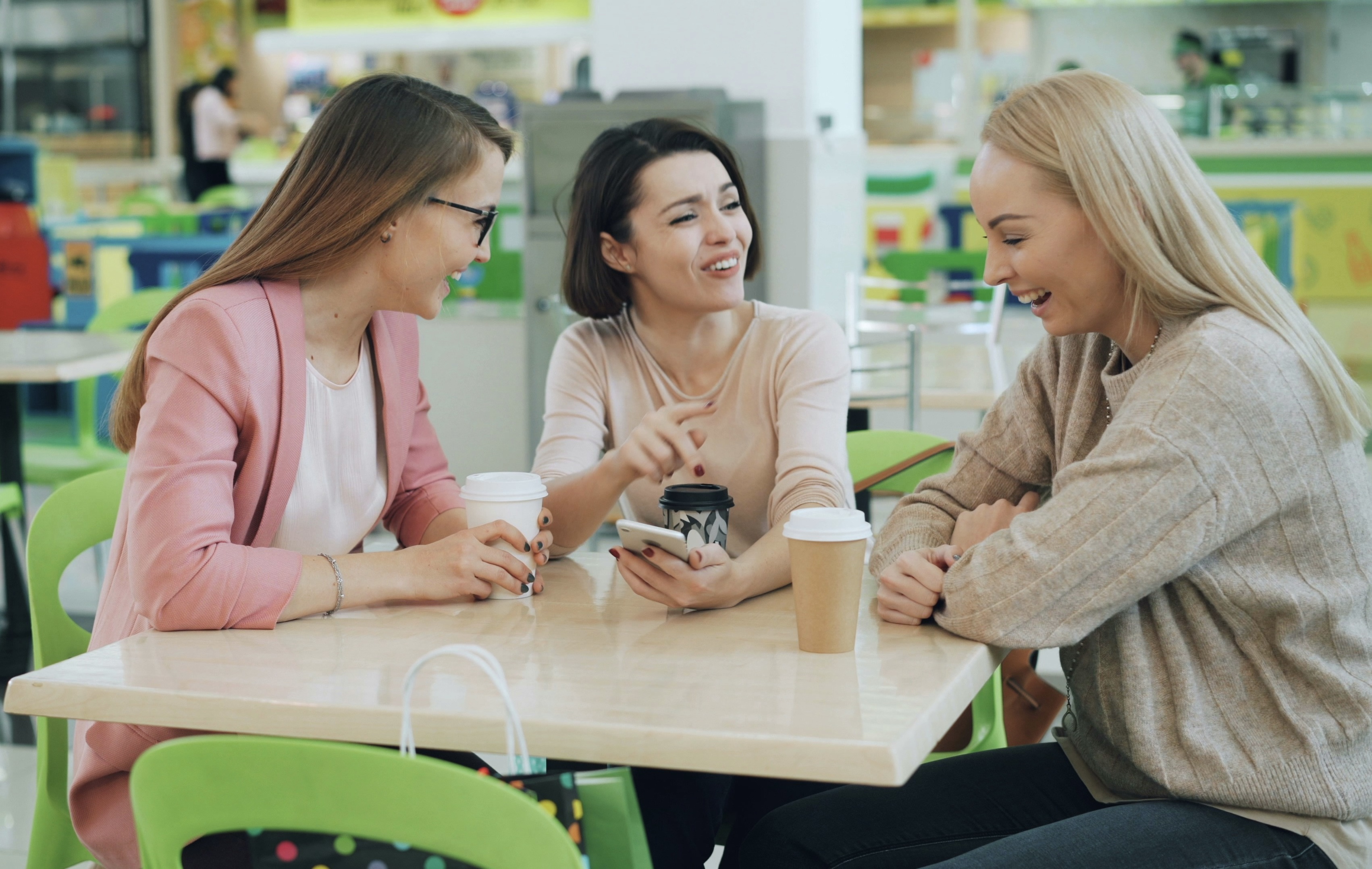 Expat professionals developing workplace English communication skills together