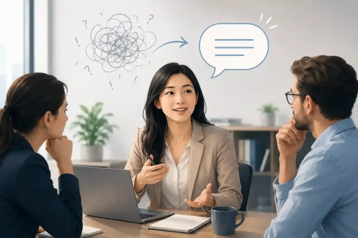 How to Stop Overthinking When Speaking English at Work