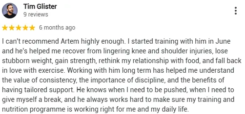 "Artem’s fitness space – personal training Archway near Tube station"