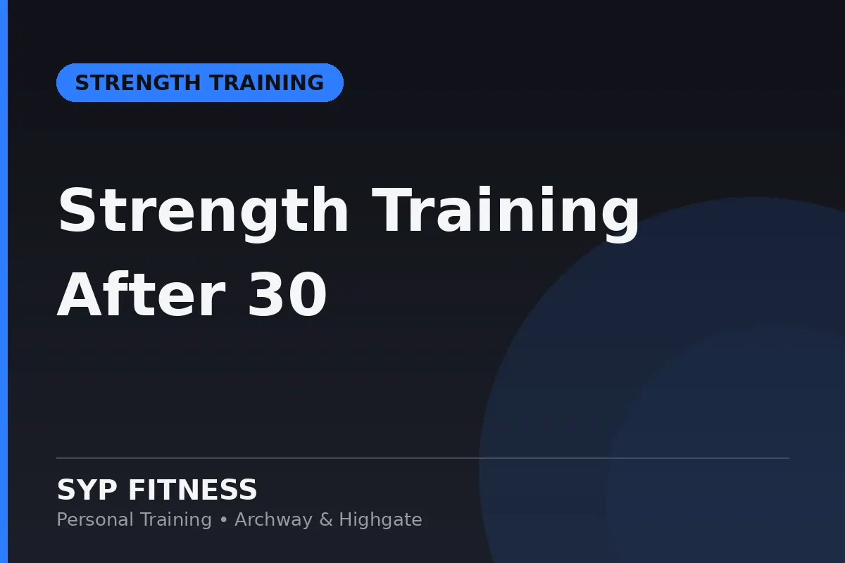 Strength Training Over 30: Build Muscle, Stay Injury-Free