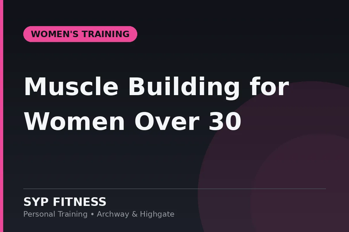 Muscle Building for Women Over 30 | SYP Fitness Archway
