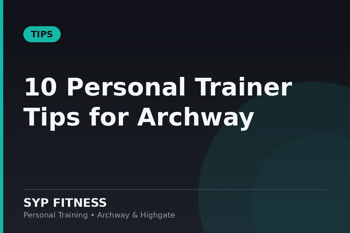 10 Personal Trainer Tips for Busy Professionals | Archway