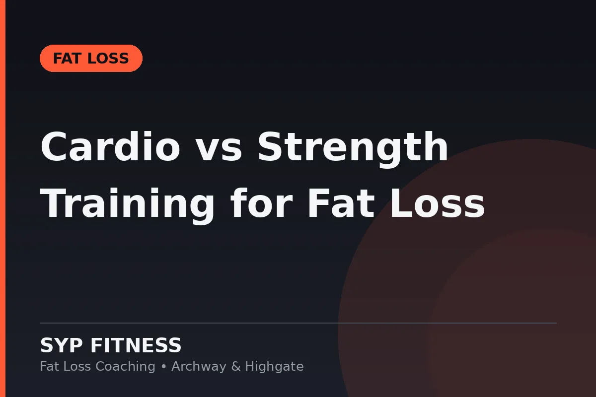 Cardio vs Strength Training for Fat Loss | SYP Fitness