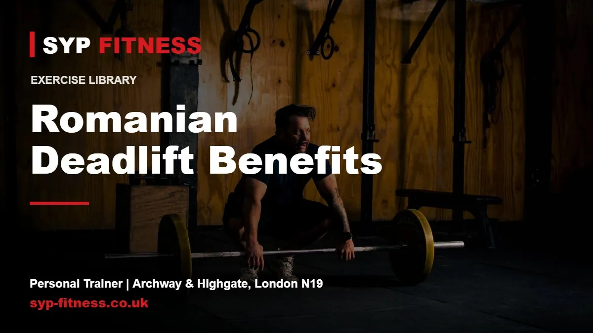 Man about to lift a barbell in a gym - Romanian Deadlift benefits, SYP Fitness personal trainer in Archway, London N19