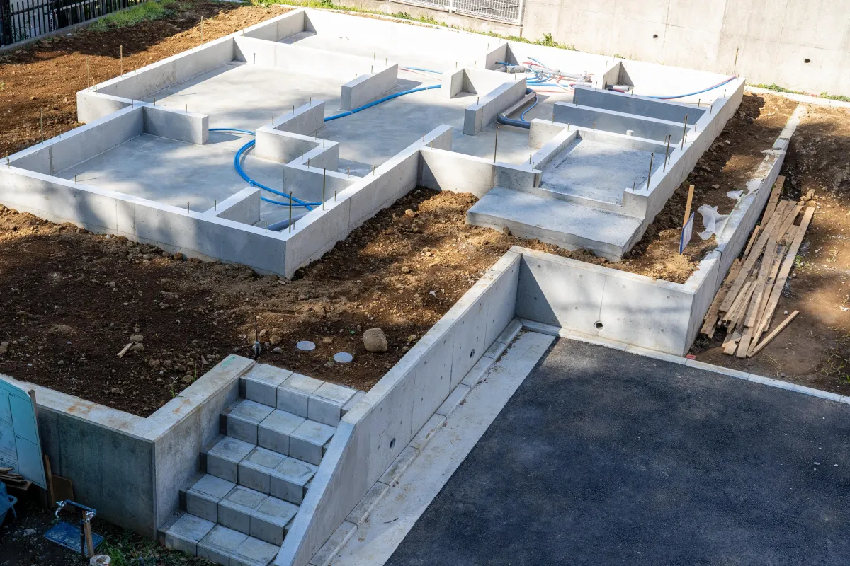 Ames Concrete Footings Foundation