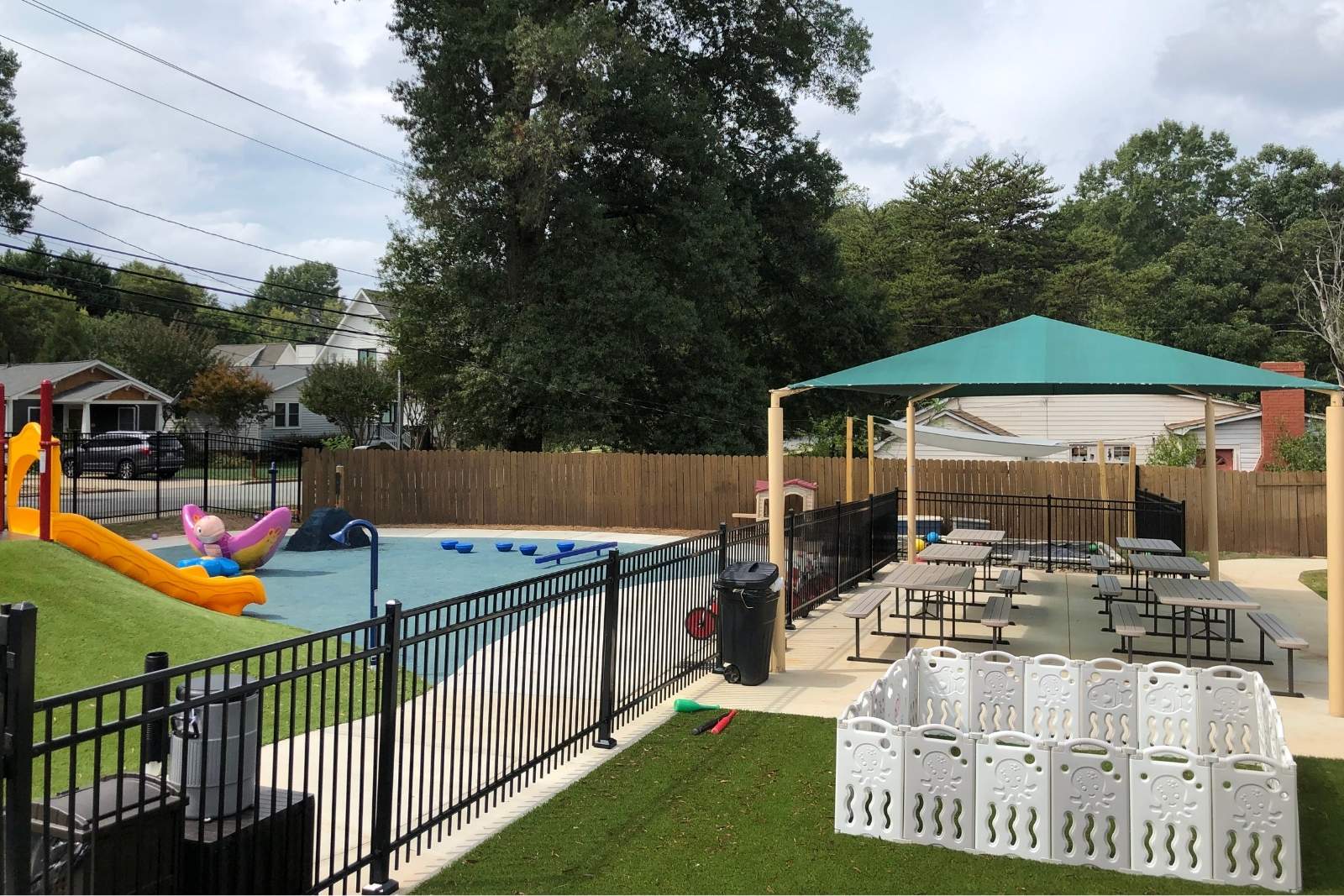 playground shade structure and canopy