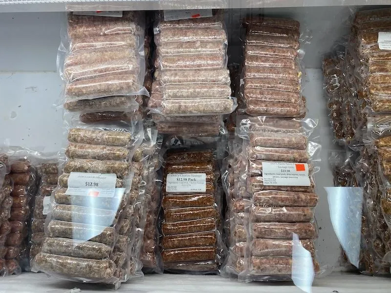 dons meat shop house made sausages