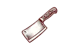 meat cleaver icon