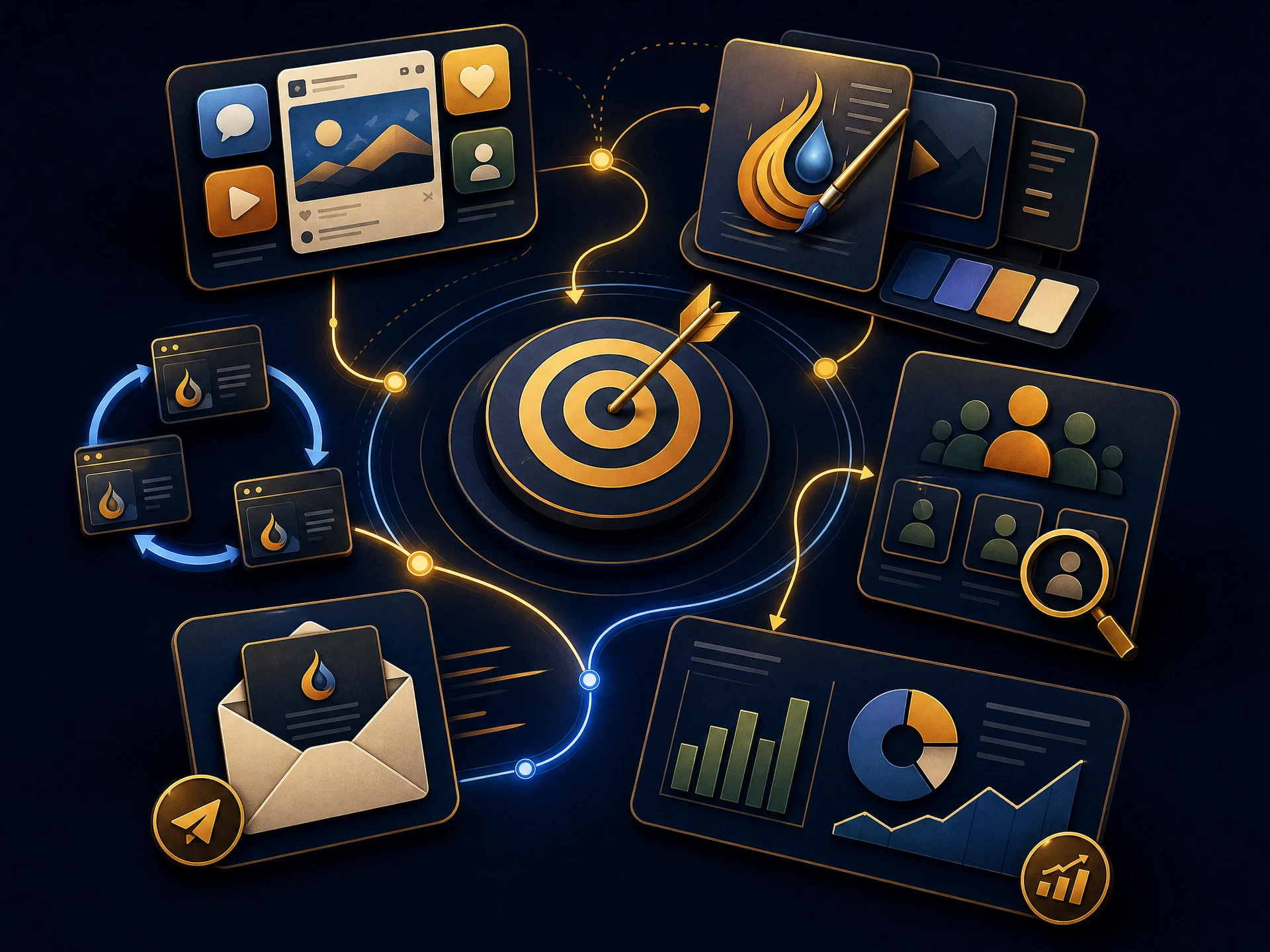 Marketing Engine visual