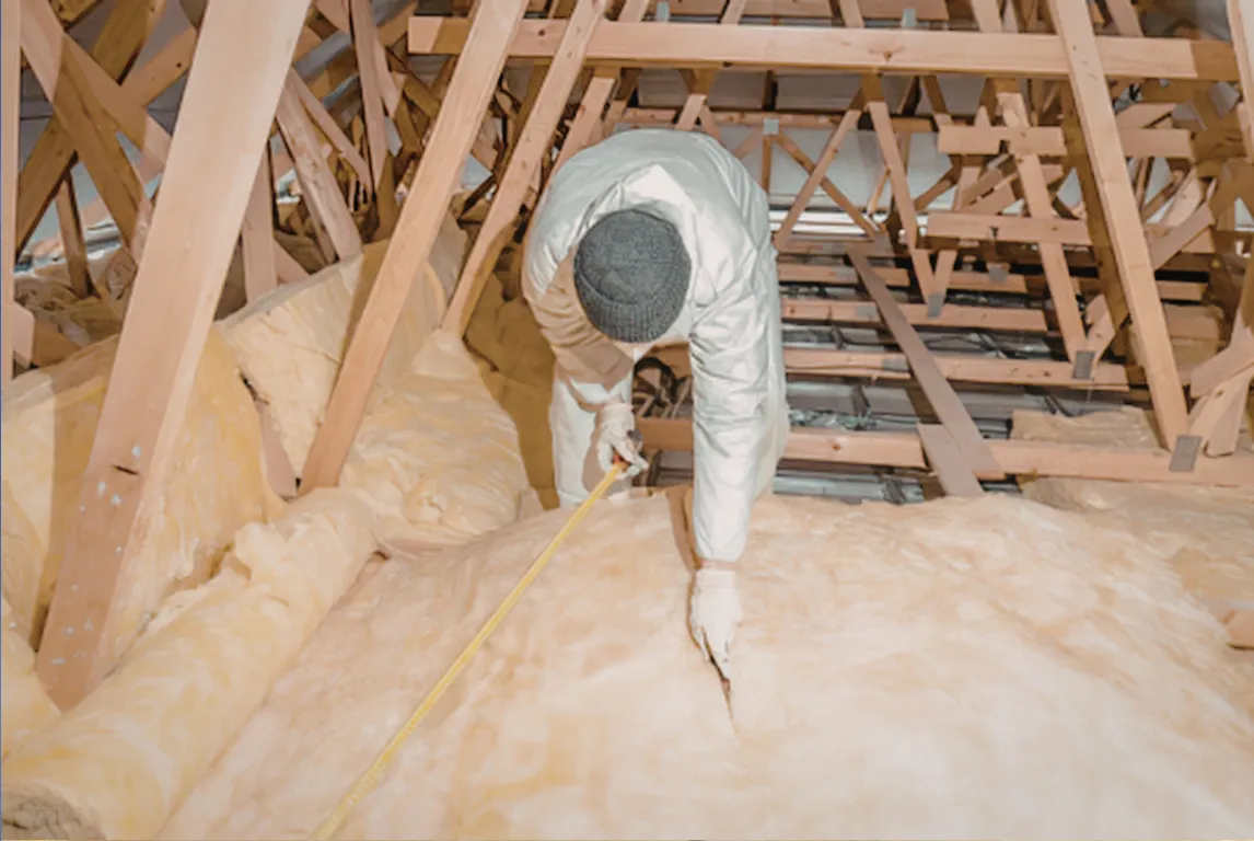 Room-in-roof insulation for converted loft and attic rooms in Scotland