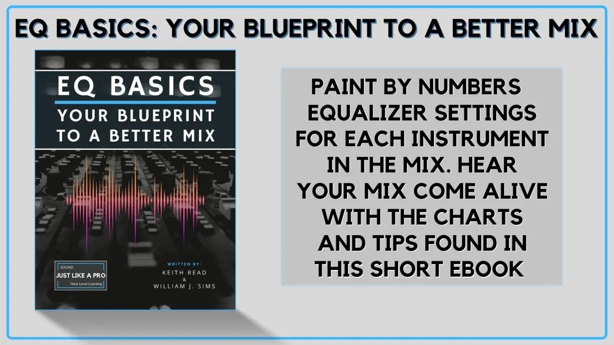 EQ Basics will help you stop guessing when it comes to using an equalizer in your mx.