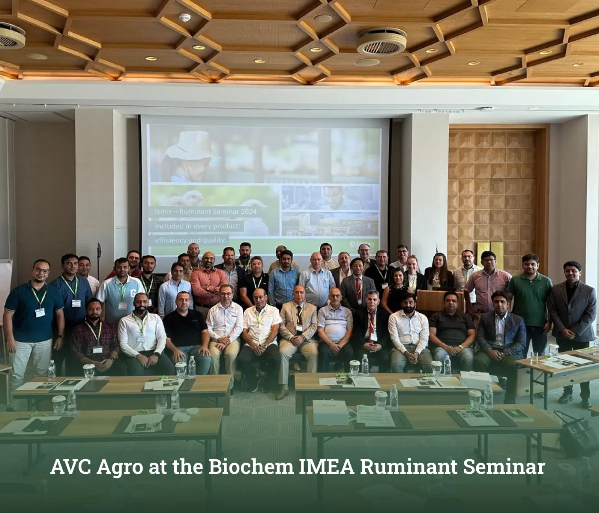 Discover how AVC Agro participated in the Biochem IMEA Ruminant Seminar, exploring modern livestock 