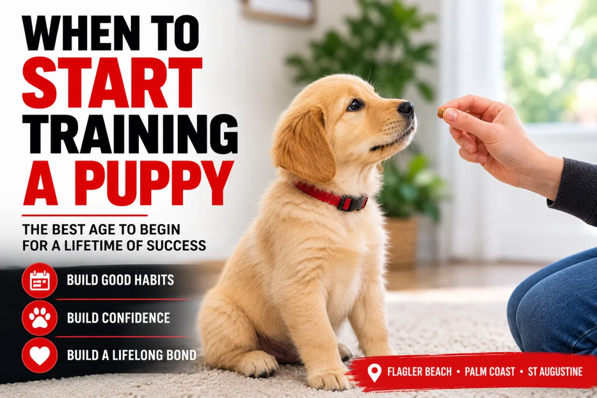 When to Start Training a Puppy | Zero To Sit Dog Training