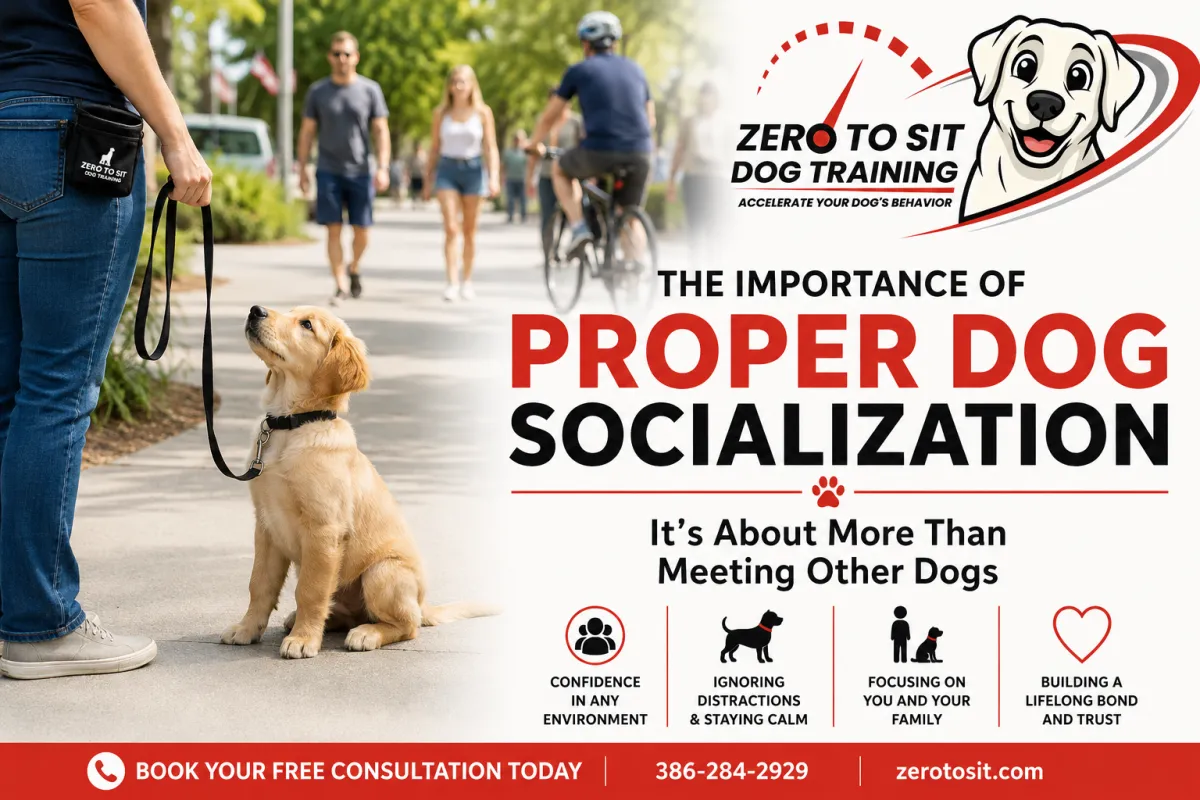 The Importance of Proper Dog Socialization: Building Confidence, Focus, and Trustg Post