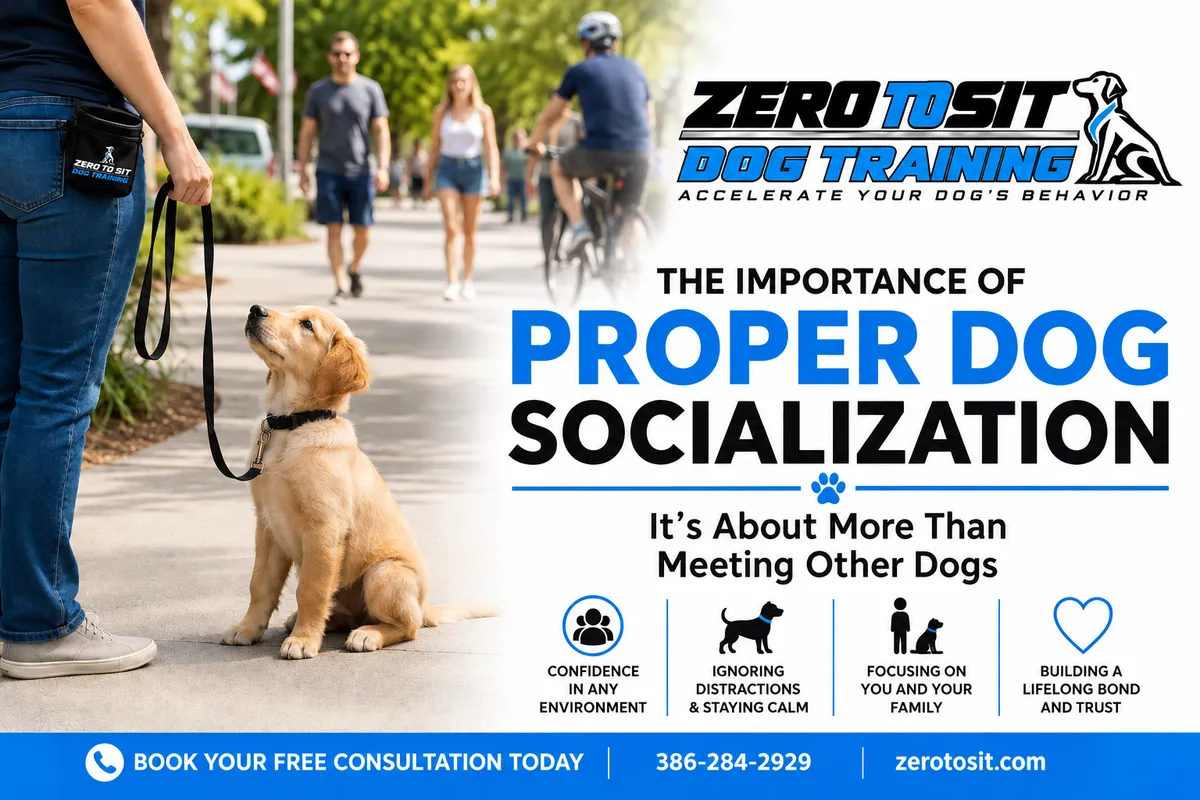 The Importance of Proper Dog Socialization: Building Confidence, Focus, and Trustg Post