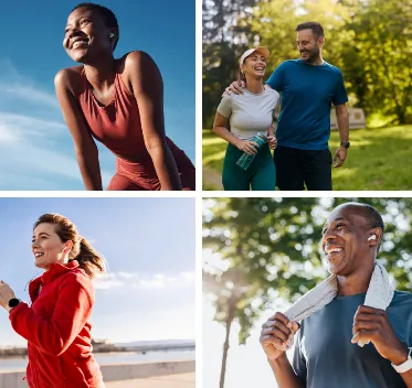 People full of energy