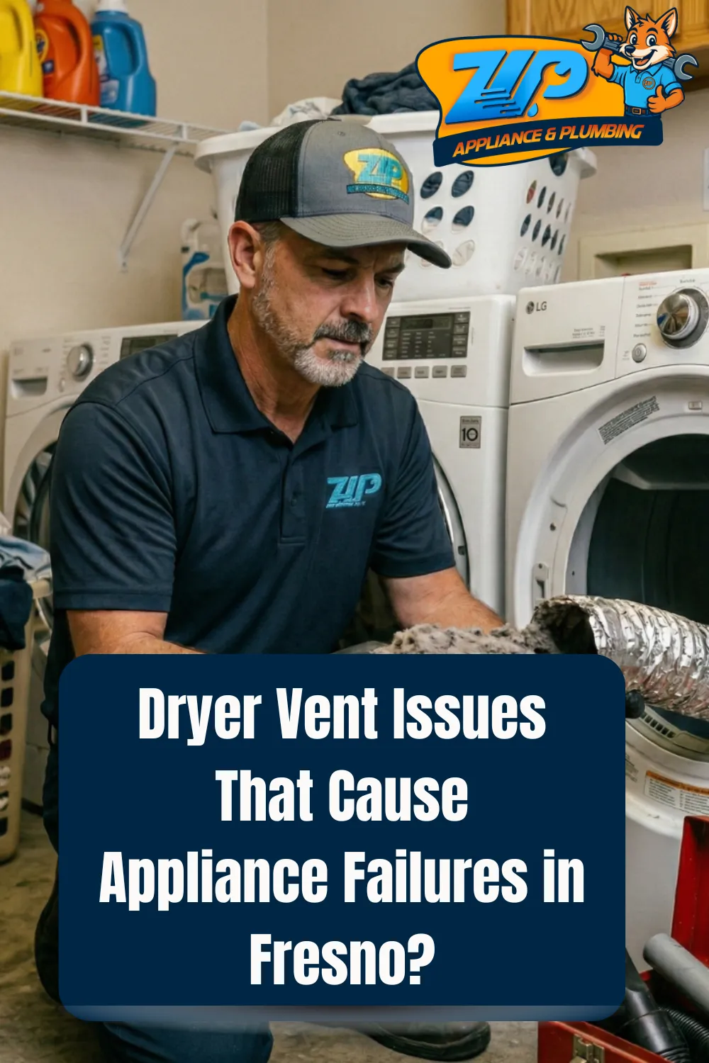 Dryer Vent Issues That Cause Appliance Failures in Fresno?