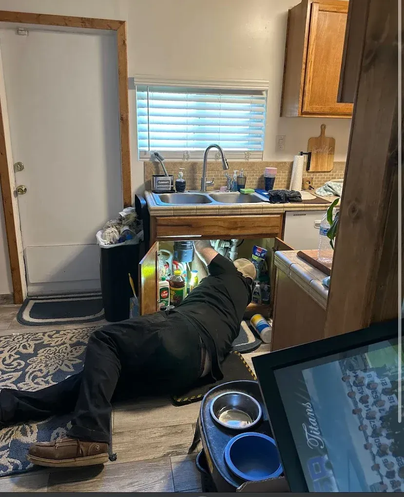 Plumber repair completed in Fresno, CA near the Woodward Park neighborhood.