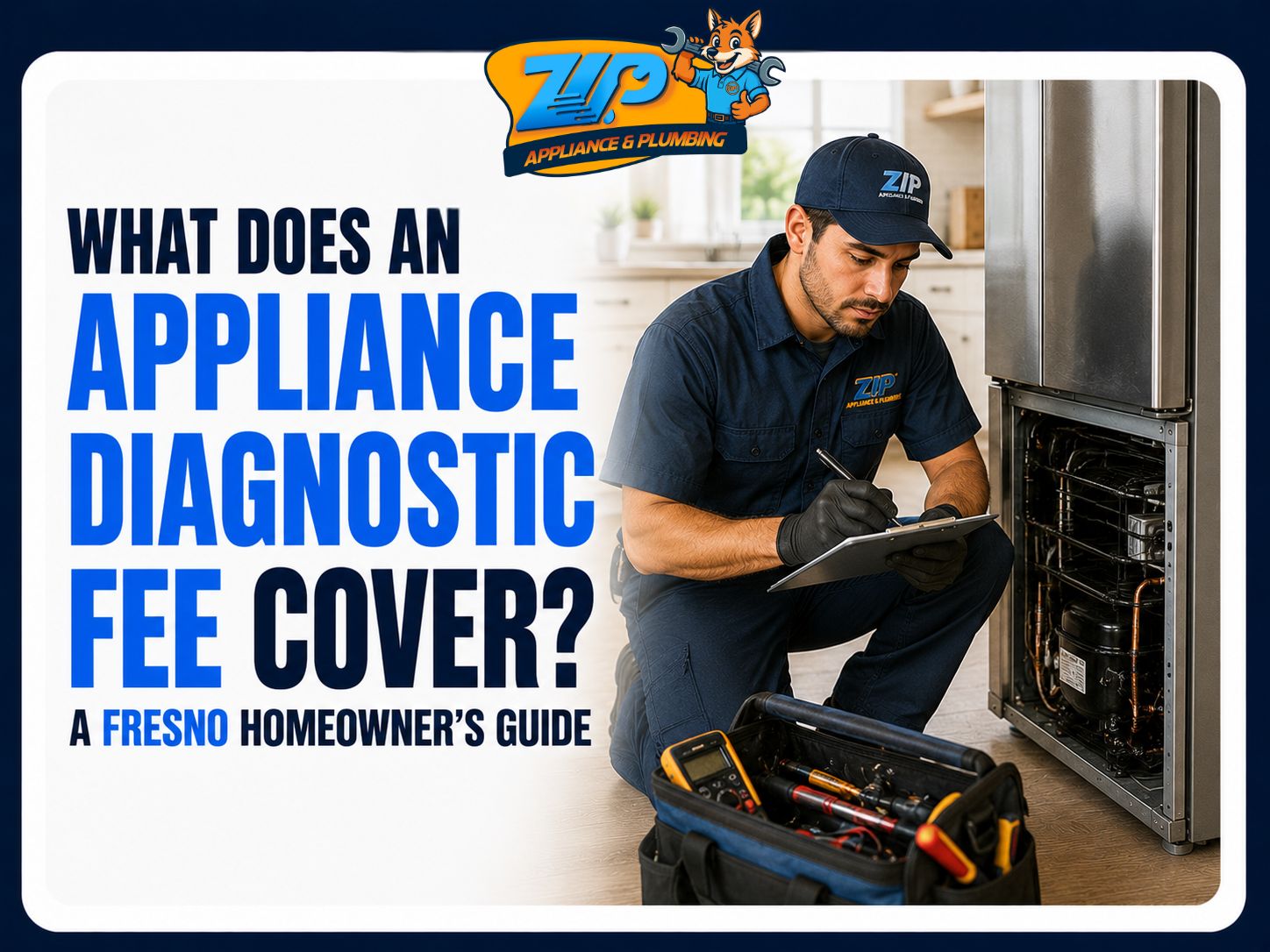 Fresno homeowner reviewing appliance repair diagnostic fees
