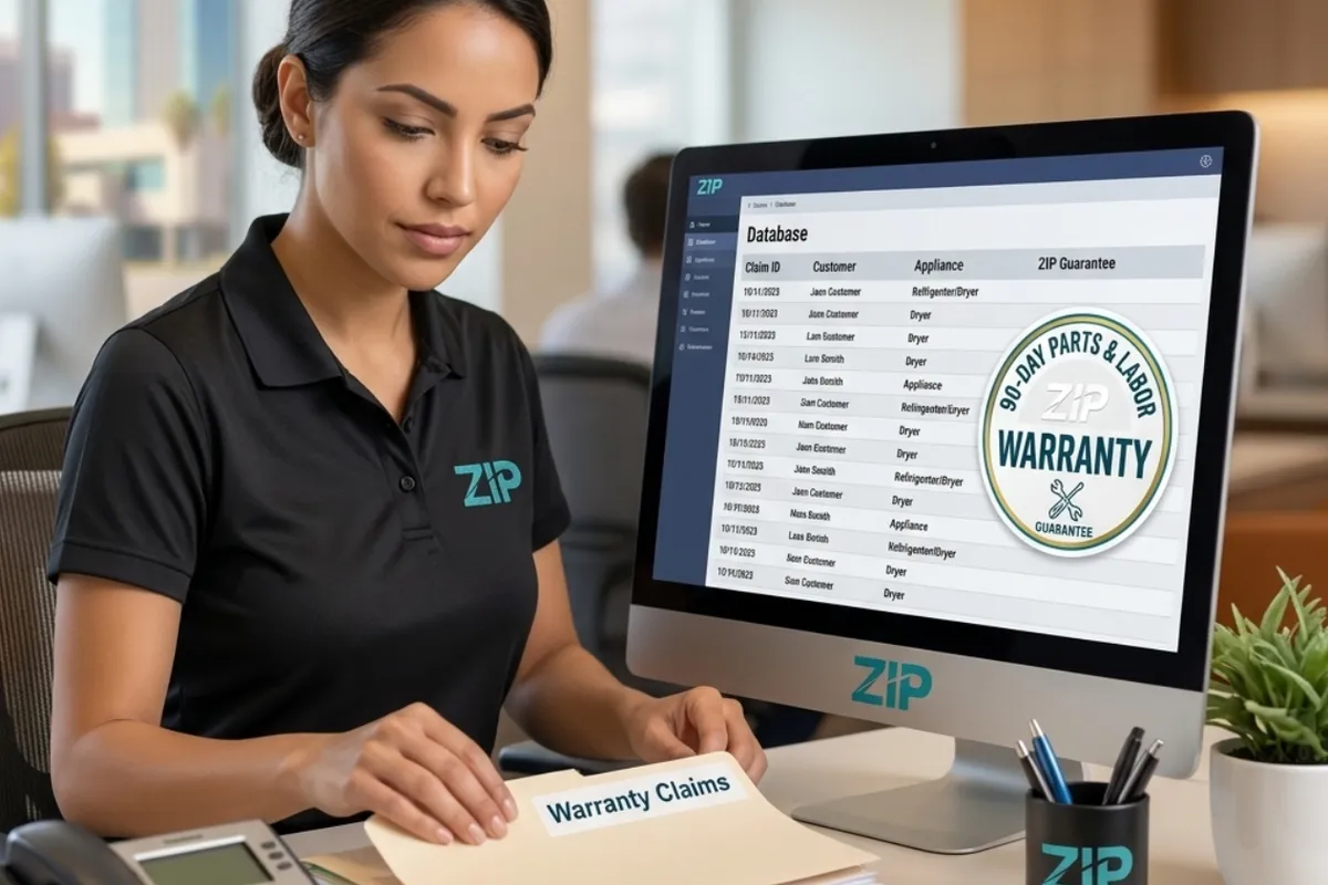 Warranty Claims Appliance Service in Fig Garden