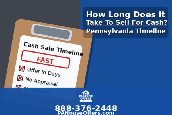 How Long Does It Take to Sell a House for Cash in PA