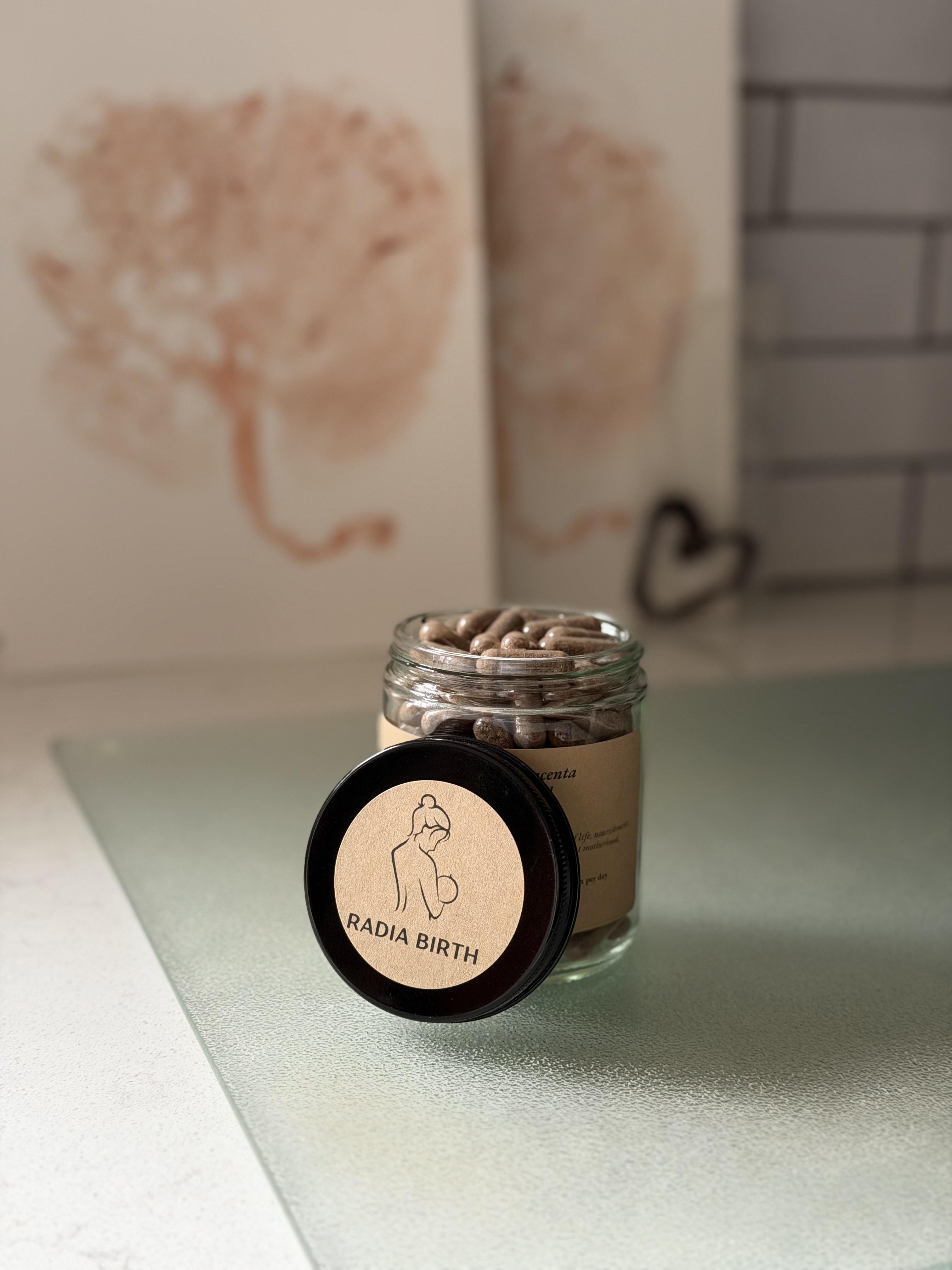 capsules and placenta art