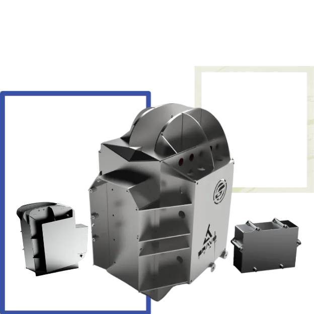 battery and electric motor components